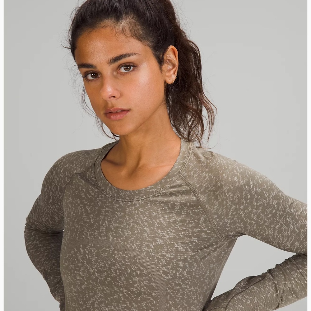 NWT lululemon Swiftly Tech Long Sleeve Shirt 2.0 top shirt size 6 - Picture 6 of 10